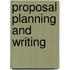 Proposal Planning And Writing