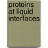 Proteins At Liquid Interfaces