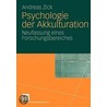 Psychologie der Akkulturation door Andreas Zick