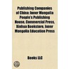 Publishing Companies of China by Not Available