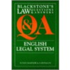 Q & A Eng Legal System Blqa P door Susan McKenzie