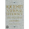 Quest For National Efficiency door G.R. Searle
