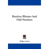 Random Rhymes And Odd Numbers by Jr Wallace Irwin