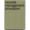 Records Management Simulation door Miss Read