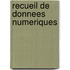 Recueil De Donnees Numeriques
