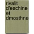 Rivalit D'Eschine Et Dmosthne