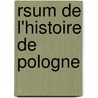 Rsum de L'Histoire de Pologne door Lon Thiess