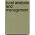 Rural Analysis And Management