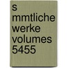 S Mmtliche Werke Volumes 5455 by Jean Paul