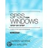 Spss For Windows Step By Step door Paul Mallery