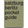 Salzburg Berlitz Pocket Guide door Onbekend