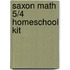Saxon Math 5/4 Homeschool Kit