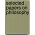 Selected Papers On Philosophy