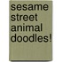 Sesame Street Animal Doodles!