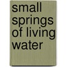 Small Springs of Living Water by Tori J. Kelly