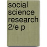 Social Science Research 2/e P door Paul C. Stern