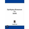 Spicilegium Romanum V1 (1839) door Angelo Maio