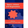 Sport, Leisure And Ergonomics door Thomas Reilly