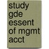 Study Gde Essent Of Mgmt Acct