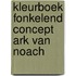 Kleurboek fonkelend concept  Ark van Noach