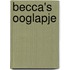 Becca's ooglapje