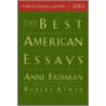 The Best American Essays 2003 door Onbekend