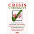 Crisis-checklist