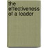 The Effectiveness Of A Leader