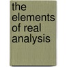 The Elements Of Real Analysis door Robert Gardner Bartle