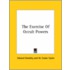 The Exercise Of Occult Powers