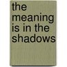 The Meaning Is In The Shadows door Peter McVerry