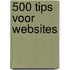 500 tips voor websites