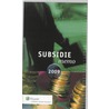 Subsidiememo 2009 door Onbekend