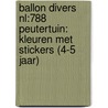 ballon divers nl:788 peutertuin: kleuren met stickers (4-5 jaar)
