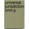 Universal Jurisdiction Omil P door Luc Reydams