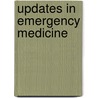 Updates In Emergency Medicine door John Cahill