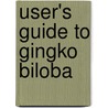 User's Guide To Gingko Biloba door Jim English