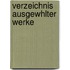 Verzeichnis Ausgewhlter Werke
