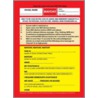Vhf Dsc Mayday Procedure Card by Robert Dearn