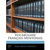 Vocabulaire Franais-Mentonais by James Bruyn Andrews