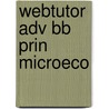 Webtutor Adv Bb Prin Microeco door Onbekend