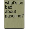 What's So Bad about Gasoline? door Anne Rockwell