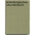 Wirtembergisches Urkundenbuch