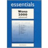Word 2000 Essentials Advanced door Keith Mulberry