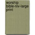 Worship Bible-niv-large Print