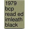 1979 Bcp Read Ed Imleath Black door Onbekend