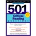 501 Critical Reading Questions