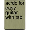 Ac/dc For Easy Guitar With Tab door Ac