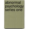 Abnormal Psychology Series One door Prince Morton