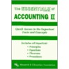 Accounting Ii Essentials (rea) door Research and Education Association